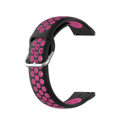 Two-color Silicone Replacement Strap Watchband