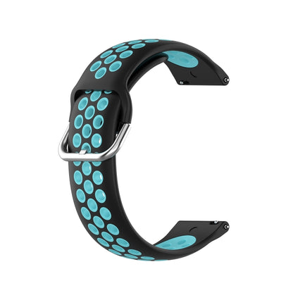 Two-color Silicone Replacement Strap Watchband