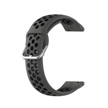 Two-color Silicone Replacement Strap Watchband