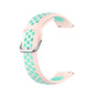 Two-color Silicone Replacement Strap Watchband