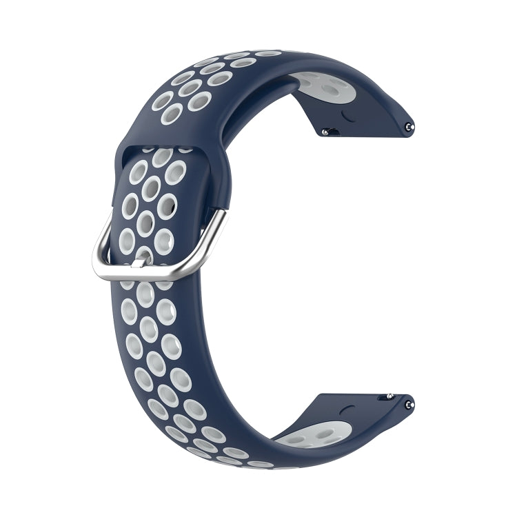 Two-color Silicone Replacement Strap Watchband