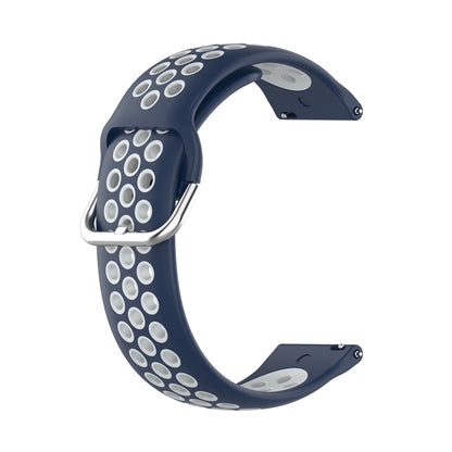 Two-color Silicone Replacement Strap Watchband