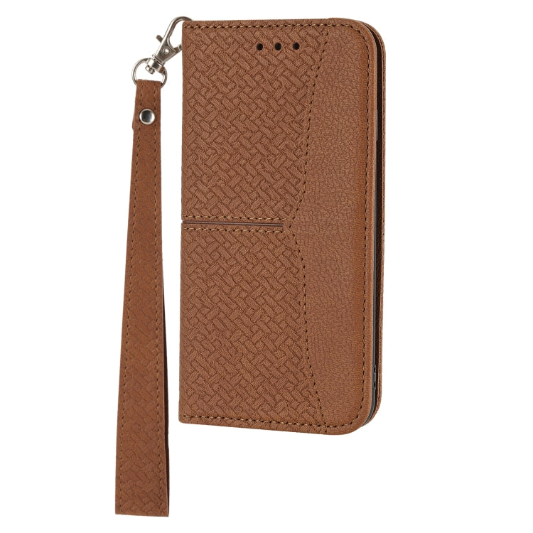 Woven Texture Stitching Magnetic Horizontal Flip PU Leather Case with Holder & Card Slots & Wallet & Lanyard, For iPhone 8 Plus / 7 Plus, For iPhone 11, For iPhone 11 Pro, For iPhone 11 Pro Max, For iPhone 12 / 12 Pro, For iPhone 12 Pro Max������������...