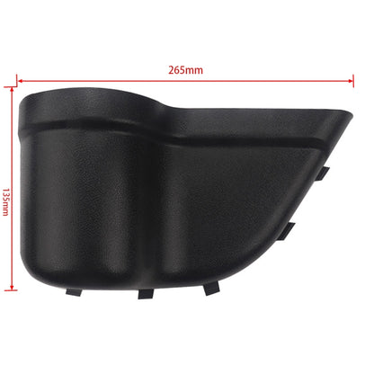 A5968 1 Pair Car Front Door Net Pocket Storage Box Water Cup Holder for Jeep Wrangler, For Jeep Wrangler JK 2011-2018