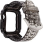 Gradient TPU Integrated Case Strap For Apple Watch Series 9 / 8 / 7 45mm / 6 / 5 / 4 / Watch SE 44mm / Watch 42mm