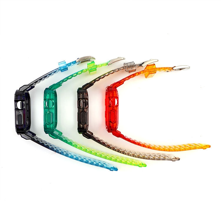 Gradient TPU Integrated Case Strap For Apple Watch Series 9 / 8 / 7 45mm / 6 / 5 / 4 / Watch SE 44mm / Watch 42mm