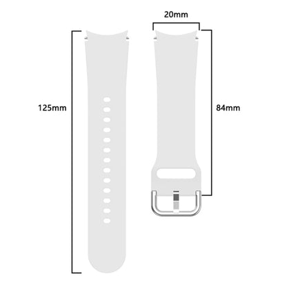 Universal Silicone Colorful Buckle Replacement Strap Watchband