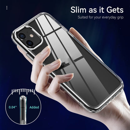 TPU + PC Transparent Shockproof Protective Case, For iPhone 11, For iPhone 11 Pro, For iPhone 11 Pro Max, For iPhone 12 Pro Max, For iPhone 12 Pro, For iPhone 12