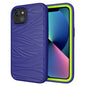 Wave Pattern 3 in 1 Silicone + PC Shockproof Protective Case, For iPhone 13 mini, For iPhone 13, For iPhone 13 Pro, For iPhone 13 Pro Max