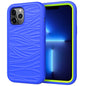 Wave Pattern 3 in 1 Silicone + PC Shockproof Protective Case, For iPhone 13 mini, For iPhone 13, For iPhone 13 Pro, For iPhone 13 Pro Max
