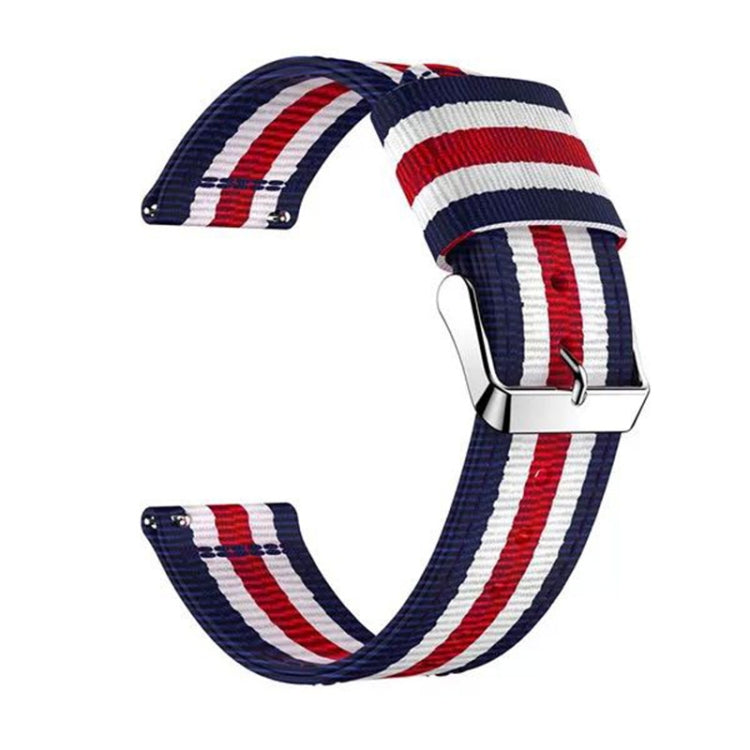 For Samsung Galaxy Watch4 40/44mm & Watch4 Classic 42/46mm Split Nylon Replacement Strap Watchband