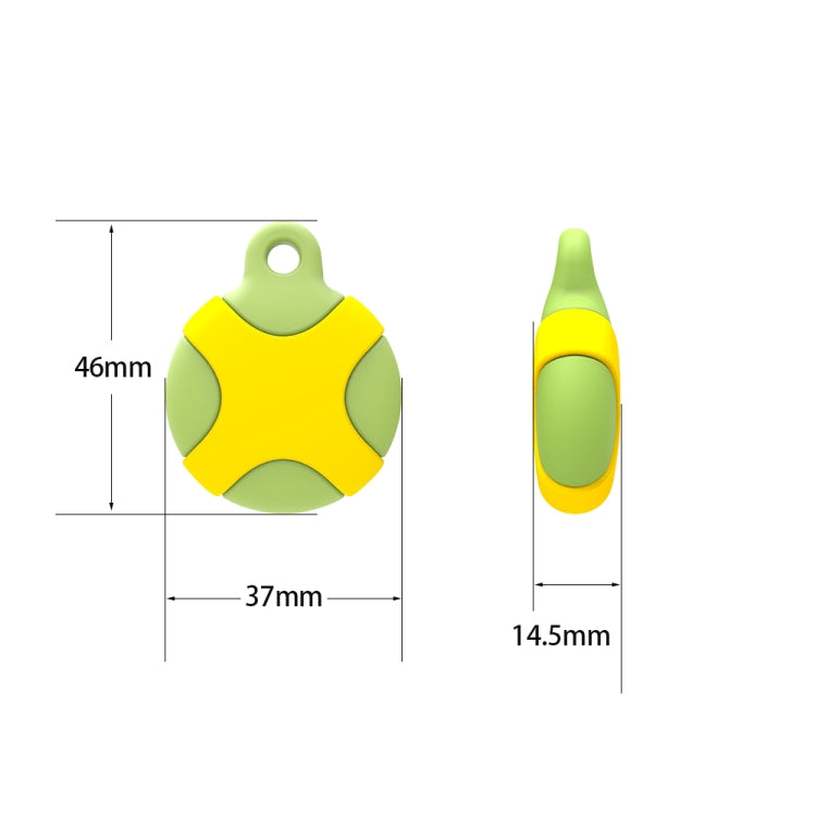 Waterproof Sealing Strip Anti-Scratch Shockproof Rugged Silicone Case, For AirTag