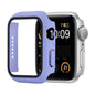 Shockproof PC+Tempered Glass Protective Case with Packed Carton For Apple Watch 44mm(Orange)