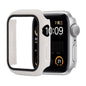 Shockproof PC+Tempered Glass Protective Case with Packed Carton For Apple Watch 44mm(Orange)