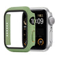 Shockproof PC+Tempered Glass Protective Case with Packed Carton For Apple Watch 44mm(Orange)