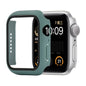 Shockproof PC+Tempered Glass Protective Case with Packed Carton For Apple Watch 44mm(Orange)