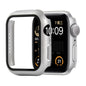 Shockproof PC+Tempered Glass Protective Case with Packed Carton For Apple Watch 44mm(Orange)
