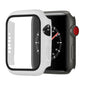 Shockproof PC+Tempered Glass Protective Case with Packed Carton For Apple Watch 44mm(Orange)