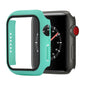 Shockproof PC+Tempered Glass Protective Case with Packed Carton For Apple Watch 44mm(Orange)