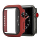 Shockproof PC+Tempered Glass Protective Case with Packed Carton For Apple Watch 44mm(Orange)