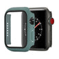 Shockproof PC+Tempered Glass Protective Case with Packed Carton For Apple Watch 44mm(Orange)