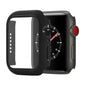 Shockproof PC+Tempered Glass Protective Case with Packed Carton For Apple Watch 44mm(Orange)