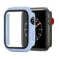 Shockproof PC+Tempered Glass Protective Case with Packed Carton For Apple Watch 44mm(Orange)