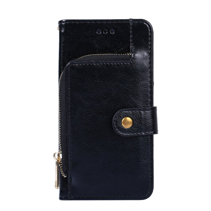 Zipper Bag PU + TPU Horizontal Flip Leather Case with Holder & Card Slot & Wallet & Lanyard, For iPhone 13 mini, For iPhone 13, For iPhone 13 Pro, For iPhone 13 Pro Max
