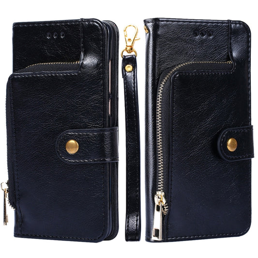 Zipper Bag PU + TPU Horizontal Flip Leather Case with Holder & Card Slot & Wallet & Lanyard, For iPhone 13 mini, For iPhone 13, For iPhone 13 Pro, For iPhone 13 Pro Max