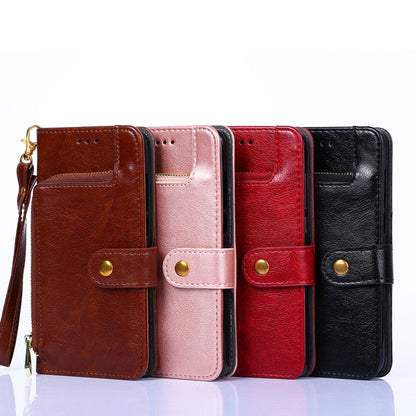 Zipper Bag PU + TPU Horizontal Flip Leather Case with Holder & Card Slot & Wallet & Lanyard, For iPhone 13 mini, For iPhone 13, For iPhone 13 Pro, For iPhone 13 Pro Max