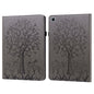 Tree & Deer Pattern Pressed Printing Horizontal Flip PU Leather Case with Holder & Card Slots & Sleep / Wake-up Function, For iPad Air 2020 / Pro 11 2020, For iPad Pro 10.5 2017 / 10.2 2019, For iPad 9.7 2018/2017/Air 2/Air, For iPad mini 5/4/3/2/1����...
