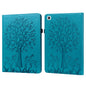 Tree & Deer Pattern Pressed Printing Horizontal Flip PU Leather Case with Holder & Card Slots & Sleep / Wake-up Function, For iPad Air 2020 / Pro 11 2020, For iPad Pro 10.5 2017 / 10.2 2019, For iPad 9.7 2018/2017/Air 2/Air, For iPad mini 5/4/3/2/1����...