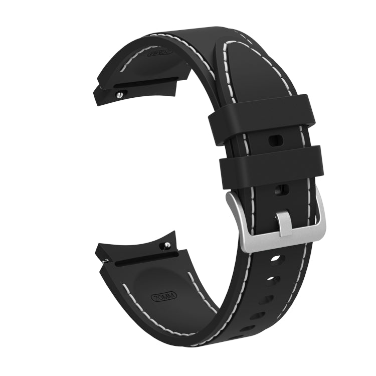 Silicone Stitching Replacement Strap Watchband