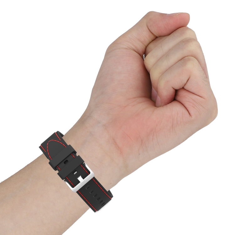 Silicone Stitching Replacement Strap Watchband