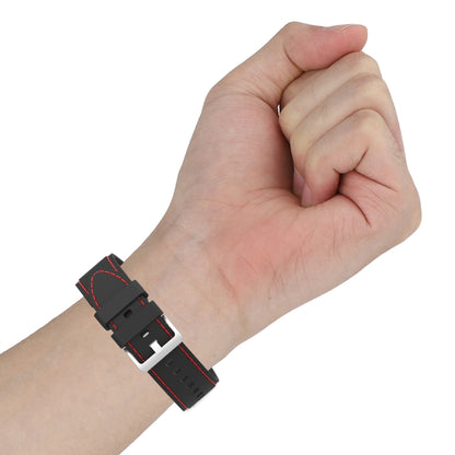 Silicone Stitching Replacement Strap Watchband