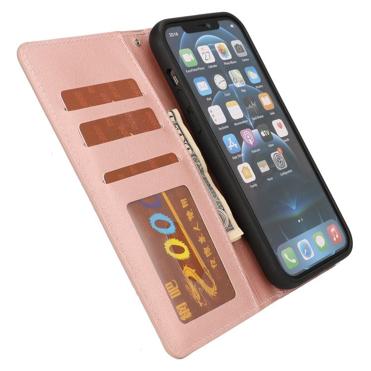 Ultra-thin Separable Magnetic Horizontal Flip Leather Case with Card Slot & Wallet, For iPhone 13, For iPhone 13 Pro, For iPhone 13 Pro Max, For iPhone 12 mini, For iPhone 12 / 12 Pro, For iPhone 12 Pro Max, For iPhone SE 2022 / SE 2020 / 8 / 7��������...