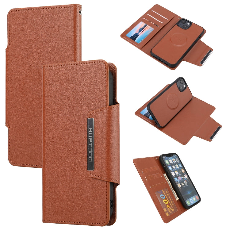 Ultra-thin Separable Magnetic Horizontal Flip Leather Case with Card Slot & Wallet, For iPhone 13, For iPhone 13 Pro, For iPhone 13 Pro Max, For iPhone 12 mini, For iPhone 12 / 12 Pro, For iPhone 12 Pro Max, For iPhone SE 2022 / SE 2020 / 8 / 7��������...