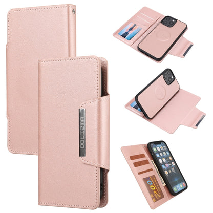 Ultra-thin Separable Magnetic Horizontal Flip Leather Case with Card Slot & Wallet, For iPhone 13, For iPhone 13 Pro, For iPhone 13 Pro Max, For iPhone 12 mini, For iPhone 12 / 12 Pro, For iPhone 12 Pro Max, For iPhone SE 2022 / SE 2020 / 8 / 7��������...