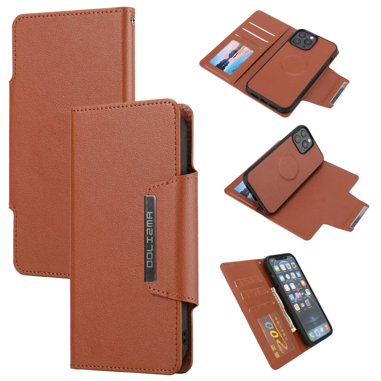 Ultra-thin Separable Magnetic Horizontal Flip Leather Case with Card Slot & Wallet, For iPhone 13, For iPhone 13 Pro, For iPhone 13 Pro Max, For iPhone 12 mini, For iPhone 12 / 12 Pro, For iPhone 12 Pro Max, For iPhone SE 2022 / SE 2020 / 8 / 7��������...