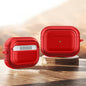 Wireless Earphones Shockproof TPU + PC Protective Case with Carabiner, For AirPods 1 / 2, For AirPods Pro
