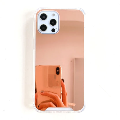 TPU + Acrylic Four Drop Luxury Plating Mirror Phone Case Cover, For iPhone 13 Pro Max, For iPhone 13 Pro