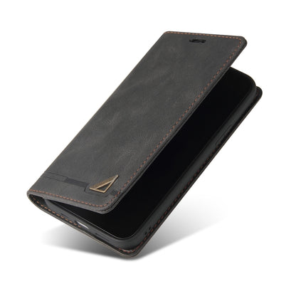 For Samsung Galaxy A03s 166mm Skin Feel Anti-theft Brush Horizontal Flip Leather Case with Holder & Card Slots & Wallet(Brown), For Samsung Galaxy A03s 166mm