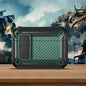 Wireless Earphones Shockproof Bumblebee Carbon Fiber Protective Case with Switch, For AirPods 1/2, For AirPods Pro