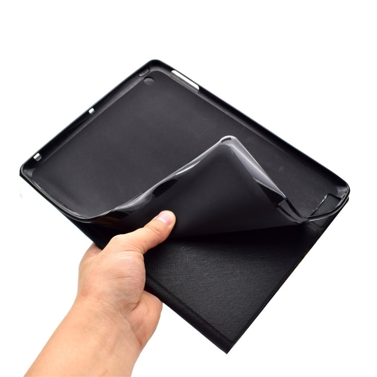 TPU Horizontal Flip Leather Case with Holder & Card Slot & Sleep / Wake-up Function