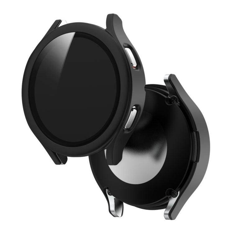 Frosted PC + Tempered Glass Film Integrated Protective Case