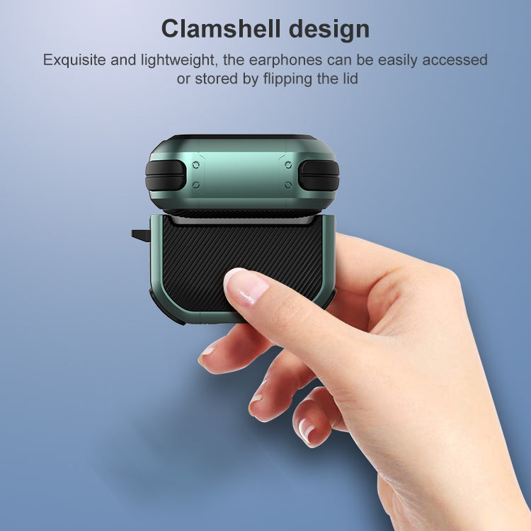 Wireless Earphones Shockproof Thunder Mecha TPU Protective Case, For AirPods 3