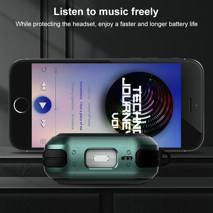 Wireless Earphones Shockproof Thunder Mecha TPU Protective Case, For AirPods 3