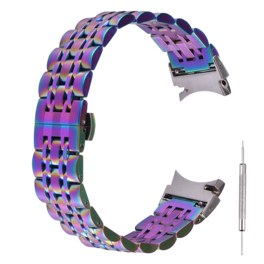 Seven-bead Stainless Steel Replacement Strap Watchband