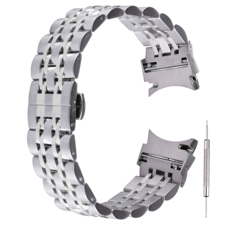 Seven-bead Stainless Steel Replacement Strap Watchband