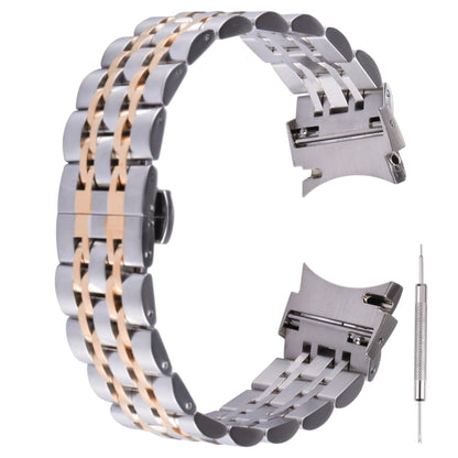 Seven-bead Stainless Steel Replacement Strap Watchband